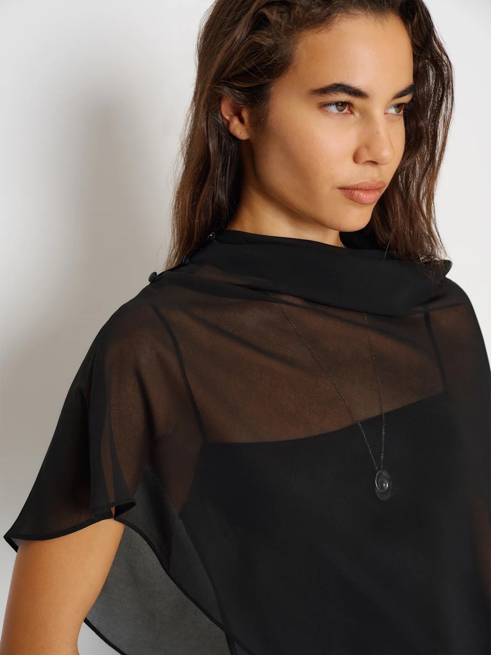 NEW NWT Reformation Lilibeth Silk Dress, Black, sz Large - Picture 3 of 14